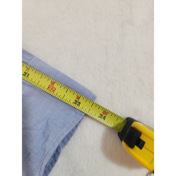 Bonobos Shirt Mens XL Short Blue Standard Fit Long Sleeve Preppy Business Work - Picture 10 of 11